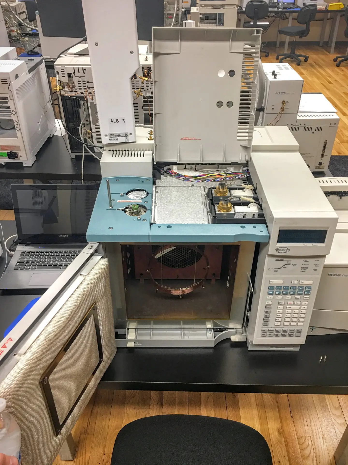 An Axion Chromatograph machine.